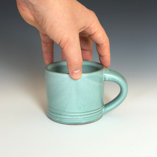 Mug - Small Patina Blue